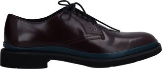 Lace-up Shoes Burgundy-AD