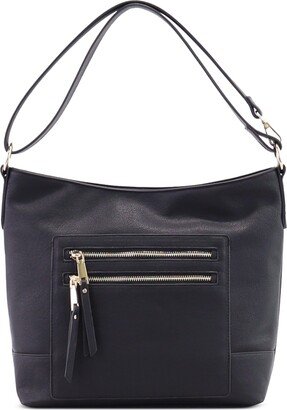 Brookke Medium Zip-Top Hobo Bag, Created for Macy's