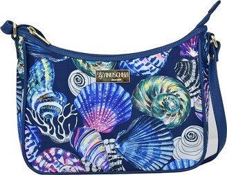 East/West Hobo Printed Fabric 12013 (Sea Treasures) Handbags