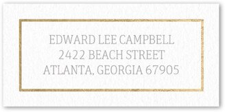 Address Labels: Making History Address Label, White, Address Label, Matte