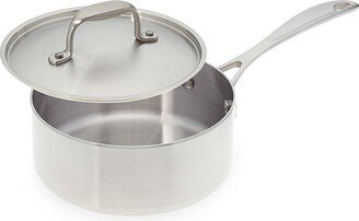 American Kitchen Stainless Steel 2-Qt Saucepan & Cover