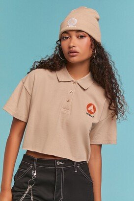 Airwalk Cropped Polo Shirt