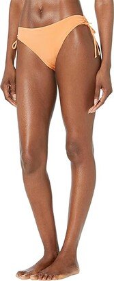 Solid Beach Classic Hipster Lace (Mock Orange) Women's Swimwear