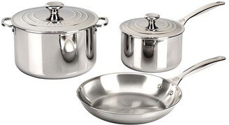 5-Piece Stainless Steel Cookware Set