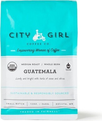 City Girl Coffee Co. City Girl Coffee Organic Guatemala Café Femenino Medium Roast Whole Bean Coffee - 12oz