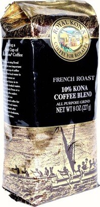 Royal Kona French Roast Ground Dark Roast Coffee - 8oz