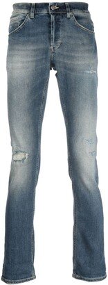 Cropped Stonewashed Jeans