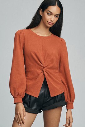 Twist-Front Sweatshirt