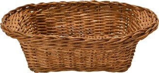 Hand-Woven Rattan Casserole Basket - 100% Rattan