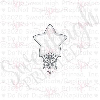 Botanical Star Balloon Cookie Cutter