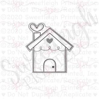 Valentine's House Cookie Cutter