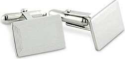 Engraved Sterling Silver Cufflinks