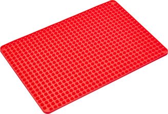 dexas Silicone Elevated Baking Mat Red