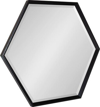 Calter Hexagon Framed Wall Mirror