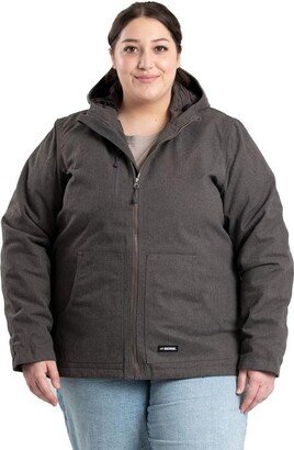 Berne Women's Lined Softstone Duck Jacket Plus Size