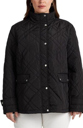 Diamond Quilt Water Repellent Jacket