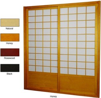 Handmade Zen Shoji Sliding Door Kit