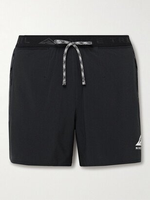 Nike Running Trail Second Sunrise Straight-Leg Ripstop-Panelled Dri-FIT Shorts
