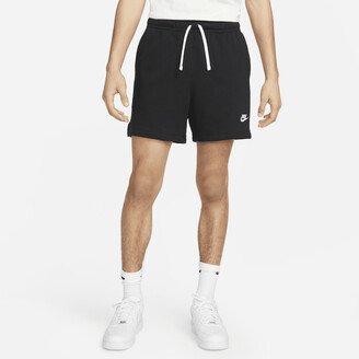 Men's Club Fleece French Terry Flow Shorts in Black