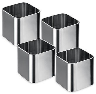 Stile 4-Piece Napkin Ring Set