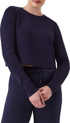 AirEssentials Long Sleeve Crop Top