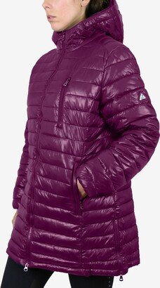 Women's Quilted Long Puffer Coat