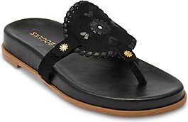 Women's Jacks Whipstitch Thong Sandals