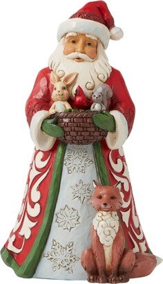 Jim Shore Santa with Animals Figurine