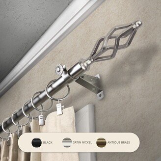 InStyleDesign Stretch Adjustable Curtain Rod 13/16 inch dia.