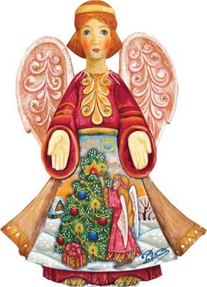 G.DeBrekht Christmas Tree Angel Figurine