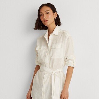 Ralph Lauren Belted Linen Shirt