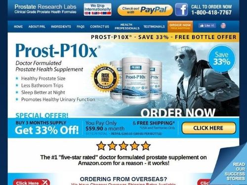 Prostate Research Labs Promo Codes & Coupons