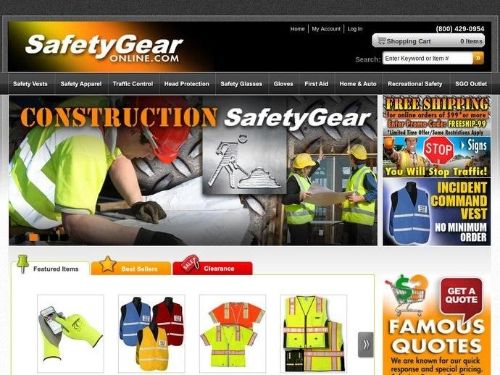Safety Gear Online Promo Codes & Coupons