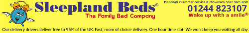 Sleepland Beds Promo Codes & Coupons