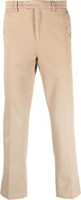 Mid-Rise Cropped Trousers-AG