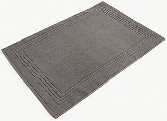 Slate Luxury Egyptian-cotton Bath mat 60cm x 90cm