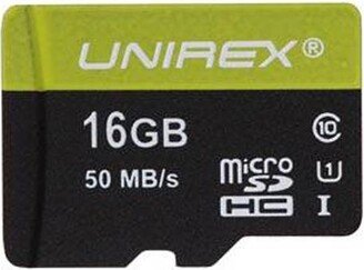 Unirex Corporation Unirex 16GB microSDHC Card