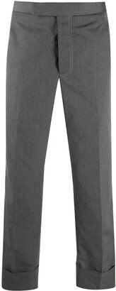 Cropped Tailored Trousers-CD