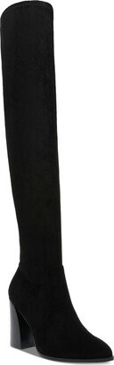 Women's Gollie Wide-Calf Block-Heel Over-The-Knee Boots