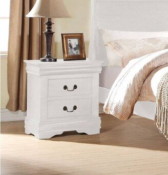 Modern Nightstand With Two Drawers