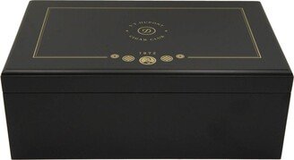 Premium Cigar Club lacquered-finish humidor