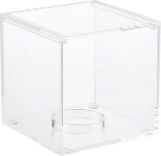 Luxe Premium Acrylic Baseball Display Cube Clear