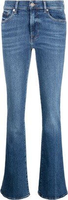 Mid-Rise Flared Jeans-AJ