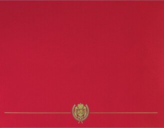 Masterpiece Studios Certificate Holders 9.375 x 12 Red 5/Pack (903031)