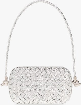 ‘Knot Small’ Shoulder Bag - Silver