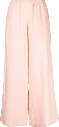 Select wide-leg trousers