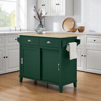 Cora Drop Leaf Kitchen Island