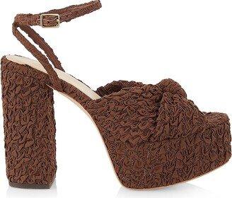 Roz 120MM Knot Platform Sandals