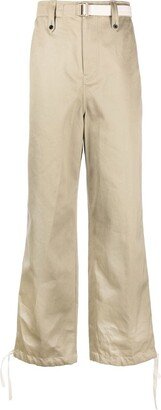 Belted Chino Trousers