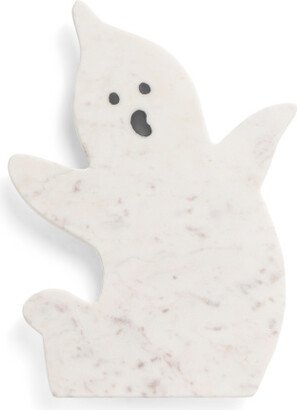 14in Marble Scary Ghost Cheeseboard